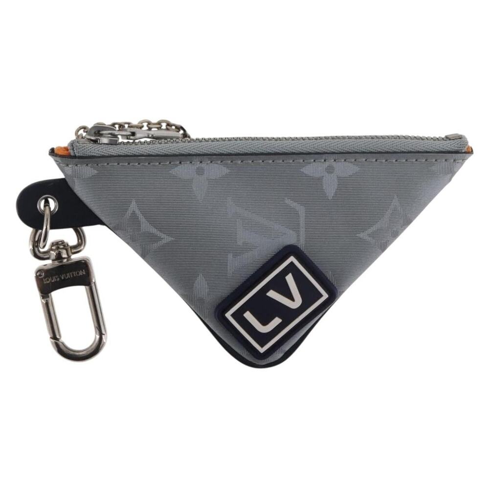 Louis Vuitton Monogram Satellite Porte Cles Charm Silver Mp2217